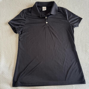 black golf polo shirt #golfwear #athleisure #polo